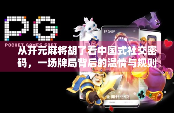 从开元麻将胡了看中国式社交密码，一场牌局背后的温情与规则