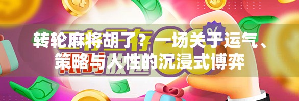 转轮麻将胡了?一场关于运气、策略与人性的沉浸式博弈 转轮麻将胡了?一场关于运气、策略与人性的沉浸式博弈