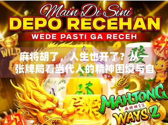 麻将胡了,人生也开了?从一张牌局看当代人的精神困境与自我救赎 麻将胡了,人生也开了?从一张牌局看当代人的精神困境与自我救赎