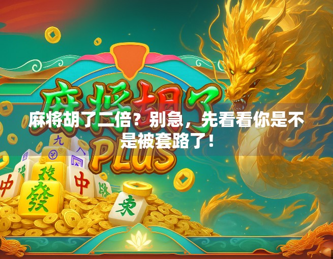 麻将胡了二倍?别急,先看看你是不是被套路了! 麻将胡了二倍?别急,先看看你是不是被套路了!