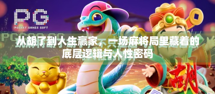 从胡了到人生赢家,一场麻将局里藏着的底层逻辑与人性密码 从胡了到人生赢家,一场麻将局里藏着的底层逻辑与人性密码