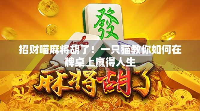 招财喵麻将胡了!一只猫教你如何在牌桌上赢得人生 招财喵麻将胡了!一只猫教你如何在牌桌上赢得人生