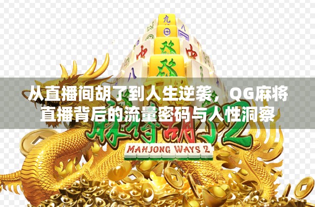 从直播间胡了到人生逆袭,QG麻将直播背后的流量密码与人性洞察 从直播间胡了到人生逆袭,QG麻将直播背后的流量密码与人性洞察