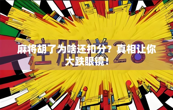 麻将胡了为啥还扣分?真相让你大跌眼镜! 麻将胡了为啥还扣分?真相让你大跌眼镜!