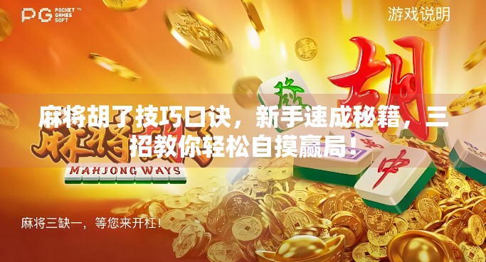 麻将胡了技巧口诀，新手速成秘籍，三招教你轻松自摸赢局！